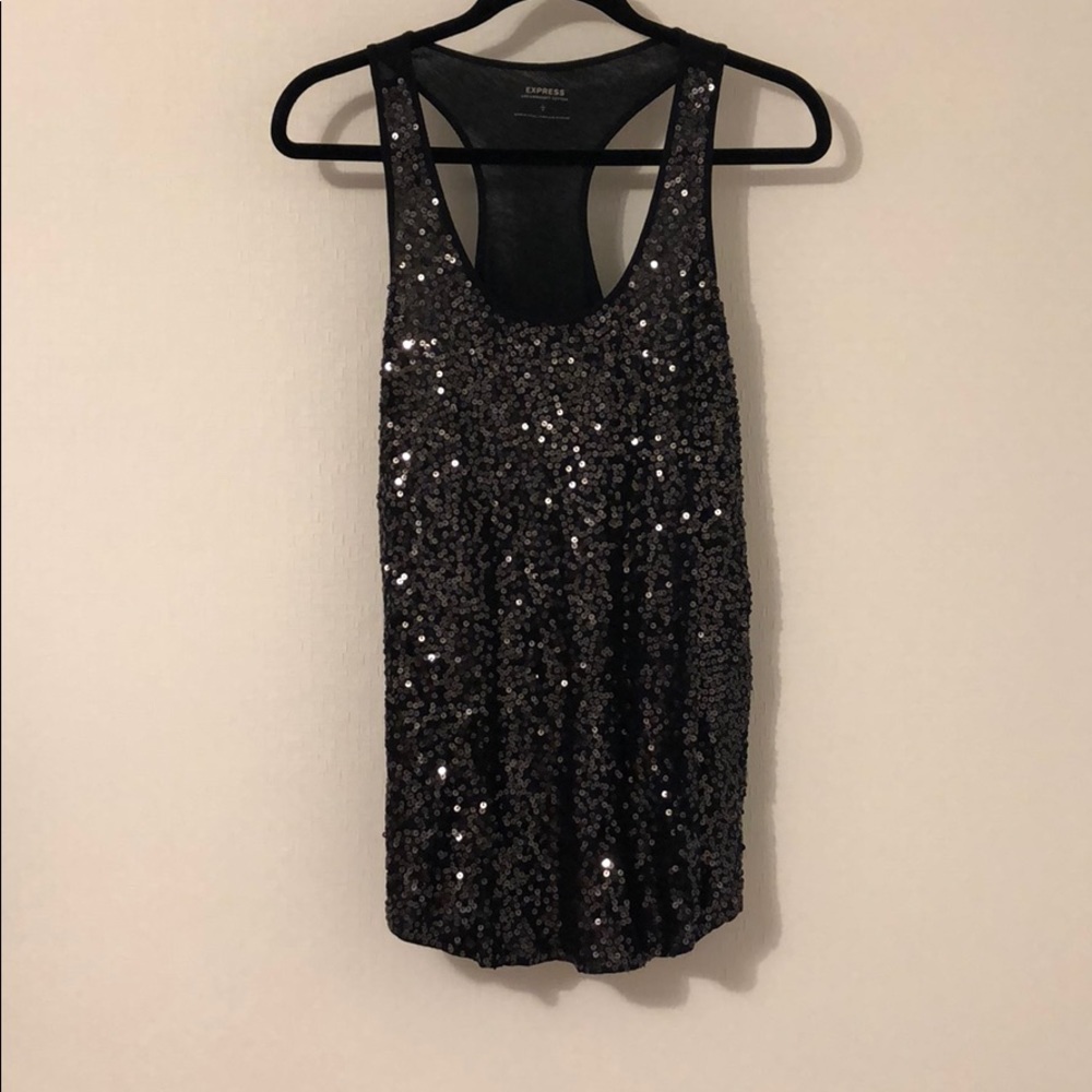 EXPRESS sequin sexy tank